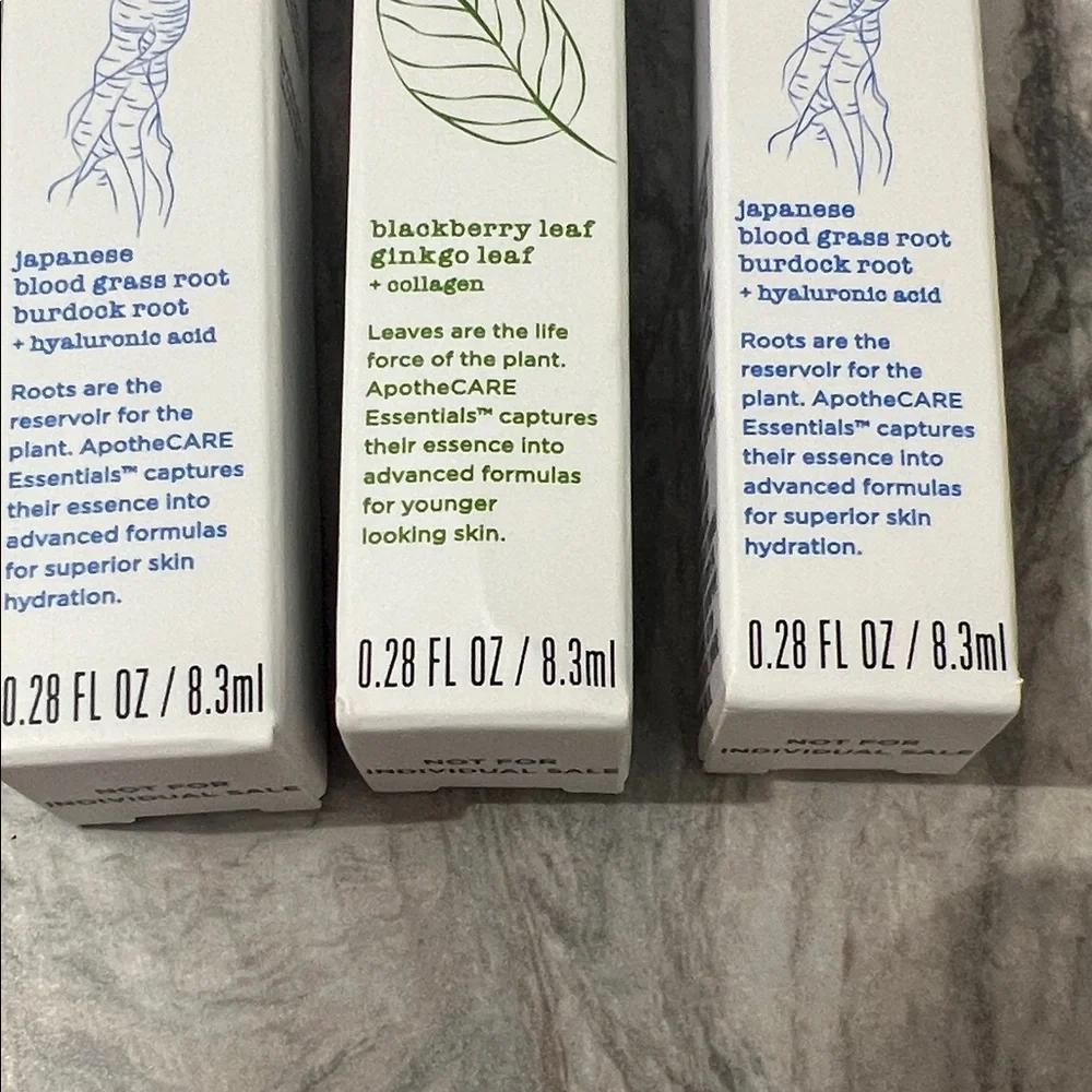 Apothecare 3 tubes of Replenishing Serum